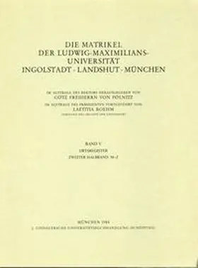 Buzàs / Boehm |  MATRIKEL Ortsregister | Buch |  Sack Fachmedien