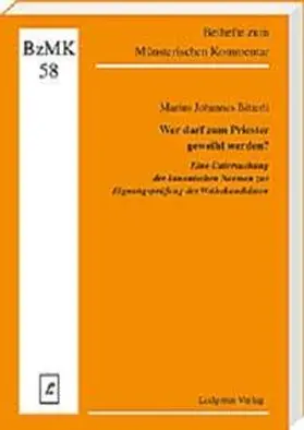 Bitterli / Lüdicke |  Wer darf zum Priester geweiht werden? | Buch |  Sack Fachmedien