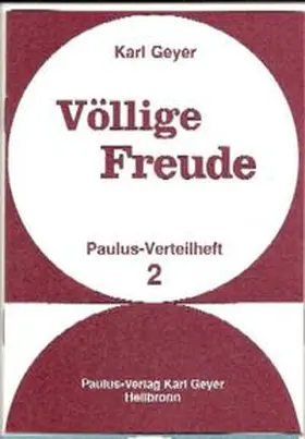 Geyer |  Völlige Freude | Buch |  Sack Fachmedien
