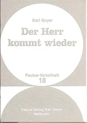 Geyer |  Der Herr kommt wieder | Buch |  Sack Fachmedien