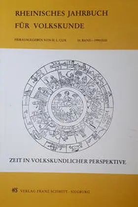 Schell / Cox |  Zeit in volkskundlicher Perspektive | Buch |  Sack Fachmedien
