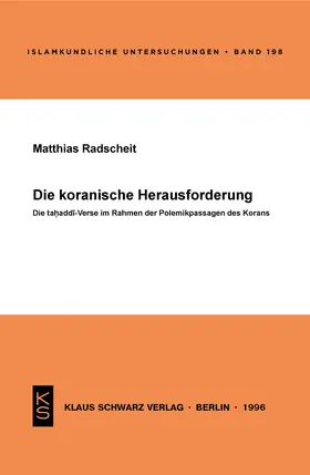 Radscheit |  Die koranische Herausforderung | Buch |  Sack Fachmedien
