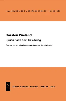 Wieland |  Syrien nach dem Irak-Krieg | Buch |  Sack Fachmedien