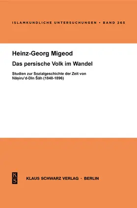 Migeod |  Das persische Volk im Wandel | Buch |  Sack Fachmedien