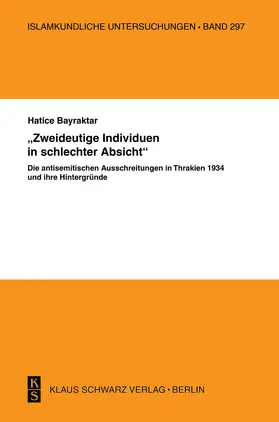 Bayraktar |  'Zweideutige Individuen in schlechter Absicht' | Buch |  Sack Fachmedien