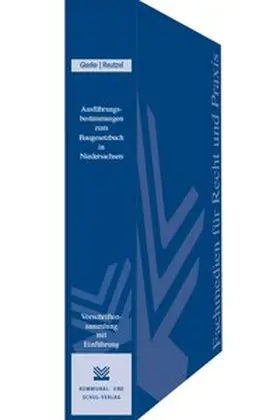 Gierke / Schomburg / Reutzel |  Ausführungsbestimmungen zum Baugesetzbuch in Niedersachsen | Loseblattwerk |  Sack Fachmedien