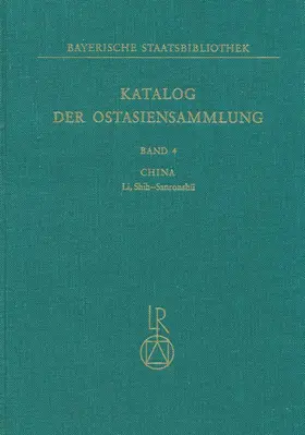  Katalog der Ostasiensammlung | Buch |  Sack Fachmedien
