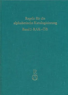 Regeln für öffentliche Bibliotheken (RAK-ÖB) | Buch |  Sack Fachmedien
