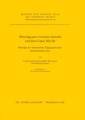 Gomaà / Müller-Wollermann / Schenkel |  Mittelägypten zwischen Samalut und dem Gabal Abu Sir | Buch |  Sack Fachmedien