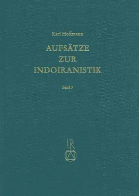Hoffmann |  Aufsätze zur Indoiranistik | Buch |  Sack Fachmedien