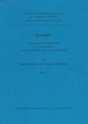 Bieberstein / Bloedhorn |  Jerusalem | Buch |  Sack Fachmedien