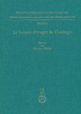 Michler |  Le Somme Abregiet de Theologie | Buch |  Sack Fachmedien