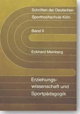 Meinberg |  Erziehungswissenschaft und Sportpädagogik | Buch |  Sack Fachmedien