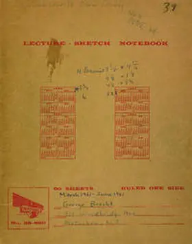 Brecht |  George Brecht. Notebook VI. | Buch |  Sack Fachmedien