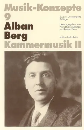 Alban Berg | Buch | 978-3-88377-015-4 | www2.sack.de