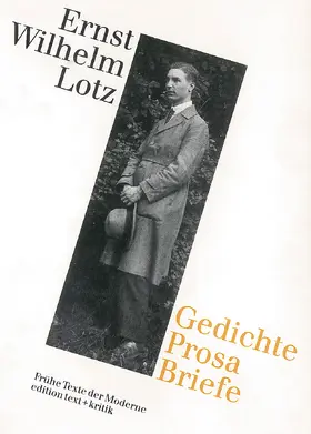 Lotz |  Gedichte, Prosa, Briefe | Buch |  Sack Fachmedien
