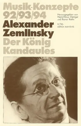  Alexander Zemlinsky | Buch |  Sack Fachmedien