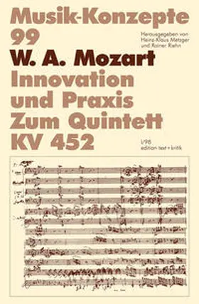  W. A. Mozart | Buch |  Sack Fachmedien