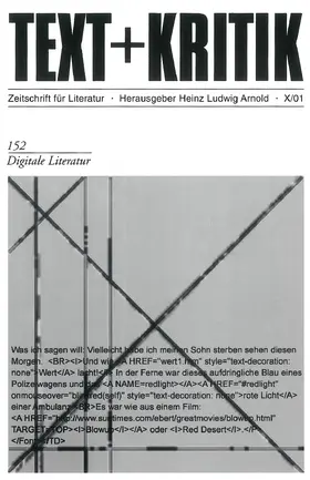  Digitale Literatur | Buch |  Sack Fachmedien