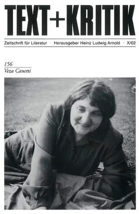  Veza Canetti | Buch |  Sack Fachmedien