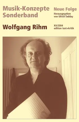 Tadday |  Wolfgang Rihm | Buch |  Sack Fachmedien