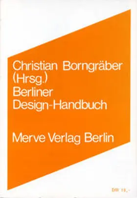 Borngräber |  Berliner Design-Handbuch | Buch |  Sack Fachmedien