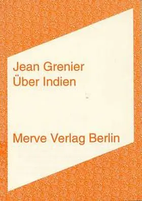 Grenier |  Über Indien | Buch |  Sack Fachmedien