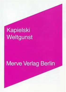 Kapielski |  Weltgunst | Buch |  Sack Fachmedien
