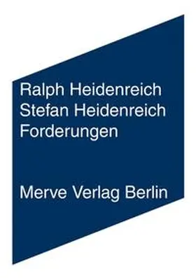 Heidenreich |  Forderungen | Buch |  Sack Fachmedien