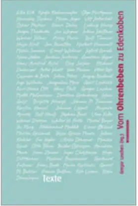 Laschen / Wilhelm |  Vom Ohrenbeben zu Edenkoben | Buch |  Sack Fachmedien
