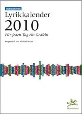 Braun |  Deutschlandfunk Lyrikkalender 2010 | Buch |  Sack Fachmedien