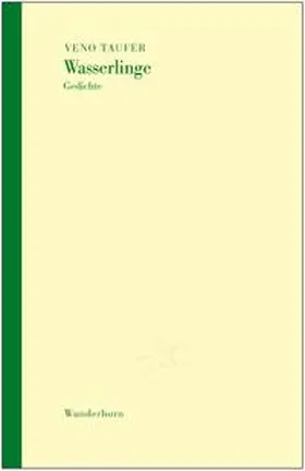 Taufer |  Wasserlinge | Buch |  Sack Fachmedien