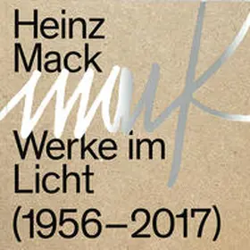  Heinz Mack | Buch |  Sack Fachmedien