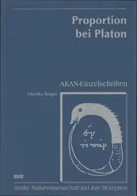 Berger |  Proportion bei Platon | Buch |  Sack Fachmedien