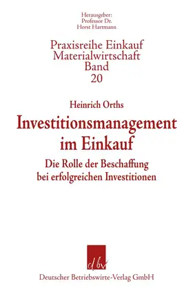 Orths |  Investitionsmanagement im Einkauf. | eBook | Sack Fachmedien