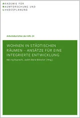 Ruprecht / Böttcher |  Wohnen in städtischen Räumen - Ansätze für eine integrierte Entwicklung | Buch |  Sack Fachmedien
