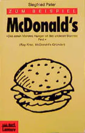Launer |  Zum Beispiel McDonald's | Buch |  Sack Fachmedien