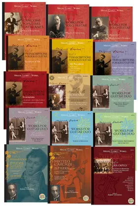 Grondona |  Llobet Guitar Works - set of 15 volumes | Sonstiges |  Sack Fachmedien