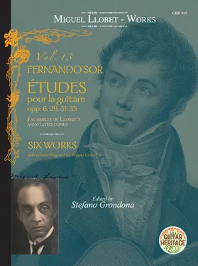 Grondona |  Fernando Sor: Études pour la guitare | Sonstiges |  Sack Fachmedien