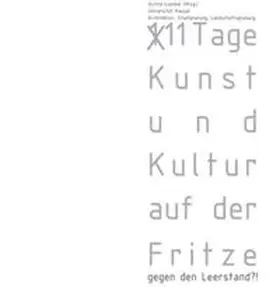 Lückel |  11 Tage Kunst und Kultur auf der Fritze - gegen den Leerstand?! | Buch |  Sack Fachmedien