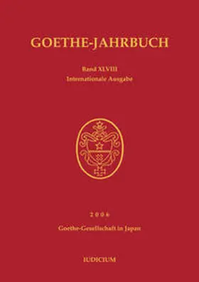 Goethe-Gesellschaft in Japan |  Goethe-Jahrbuch / Goethe-Jahrbuch | Buch |  Sack Fachmedien