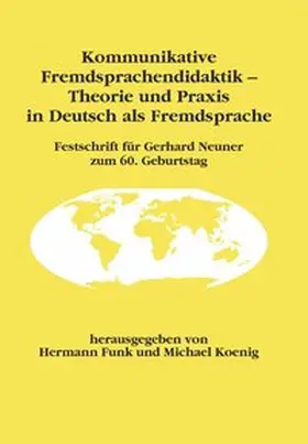 Funk / Koenig |  Kommunikative Fremdsprachendidaktik | Buch |  Sack Fachmedien