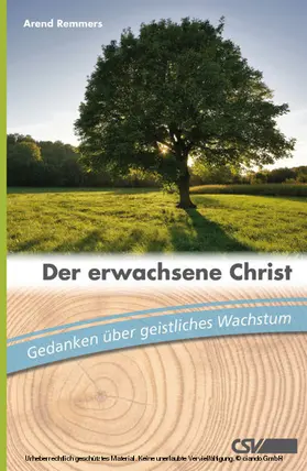Remmers |  Der erwachsene Christ | eBook | Sack Fachmedien