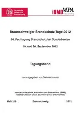 Hosser |  Braunschweiger Brandschutz-Tage 2012 | Buch |  Sack Fachmedien