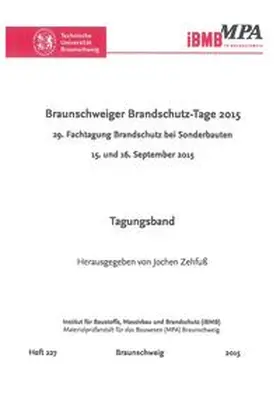  Braunschweiger Brandschutz-Tage 2015 | Buch |  Sack Fachmedien