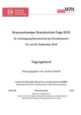 Zehfuß |  Braunschweiger Brandschutz-Tage 2018 | Buch |  Sack Fachmedien