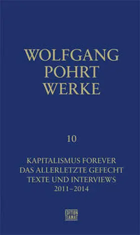 Pohrt / Bittermann |  Werke Band 10 | Buch |  Sack Fachmedien