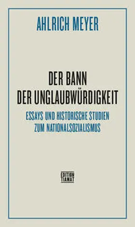 Meyer |  Der Bann der Unglaubwürdigkeit | Buch |  Sack Fachmedien