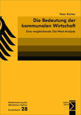 Richter |  Die Bedeutung der kommunalen Wirtschaft | Buch |  Sack Fachmedien