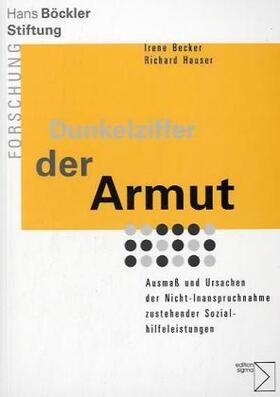 Becker / Hauser |  Dunkelziffer der Armut | Buch |  Sack Fachmedien